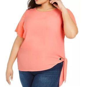 Michael Kors Tie-Side Top